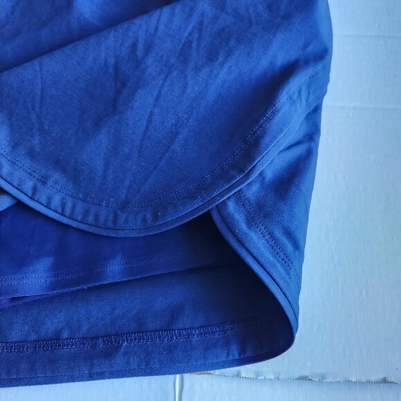 Lands End Womens Plus Quick Dry Board Skort Swim Skirt Mini Size 26W Blue UPF 50 - Picture 4 of 15